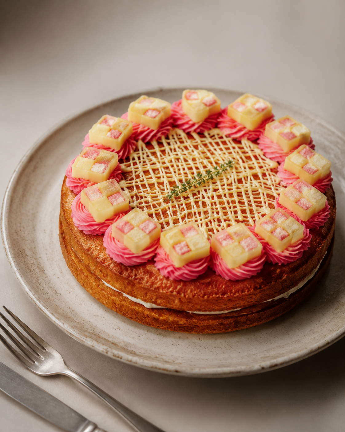 Morning cake-box detail