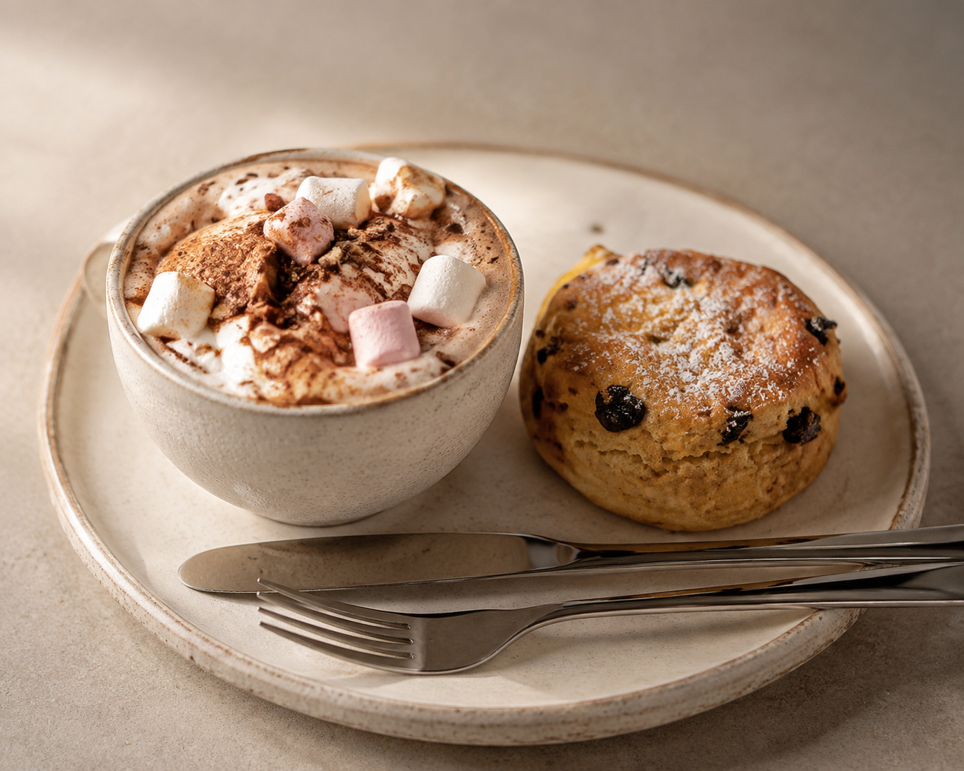 Classic dessert-counter service